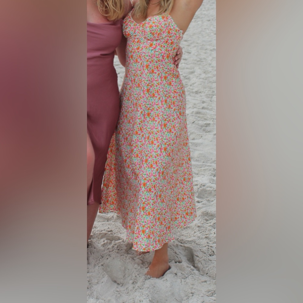 Princess Polly Floral Maxi Dress - Multicolor